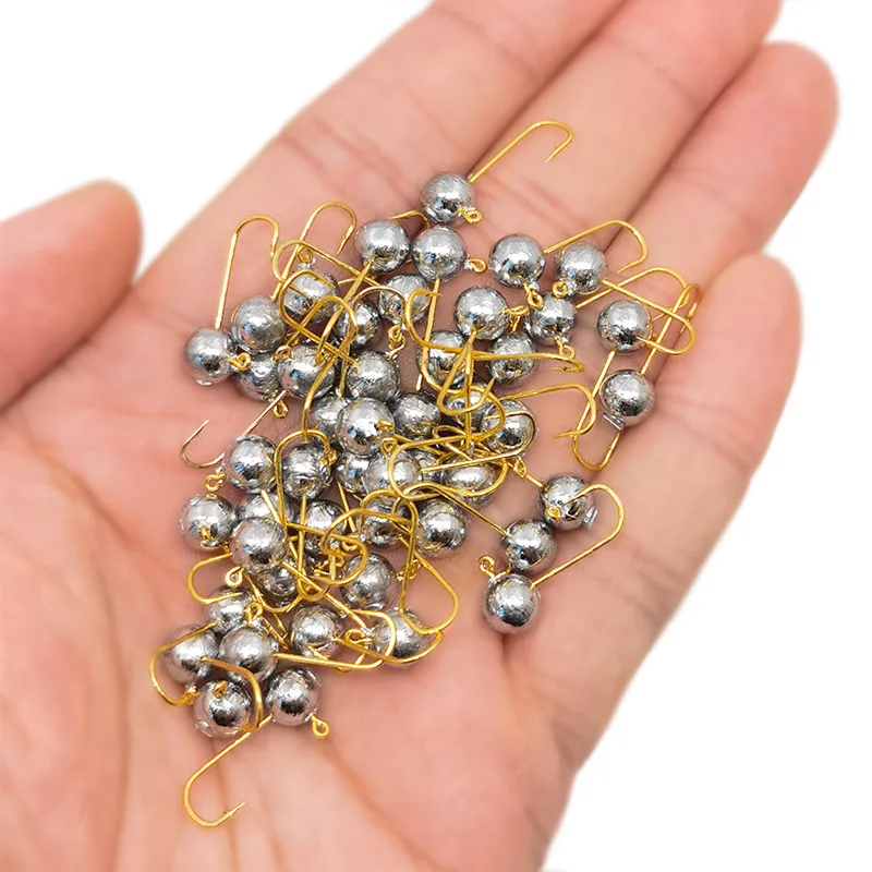 OUTKIT 10 cái Lưỡi câu jig đầu - đánh giá và giá Fishing Hook Offset