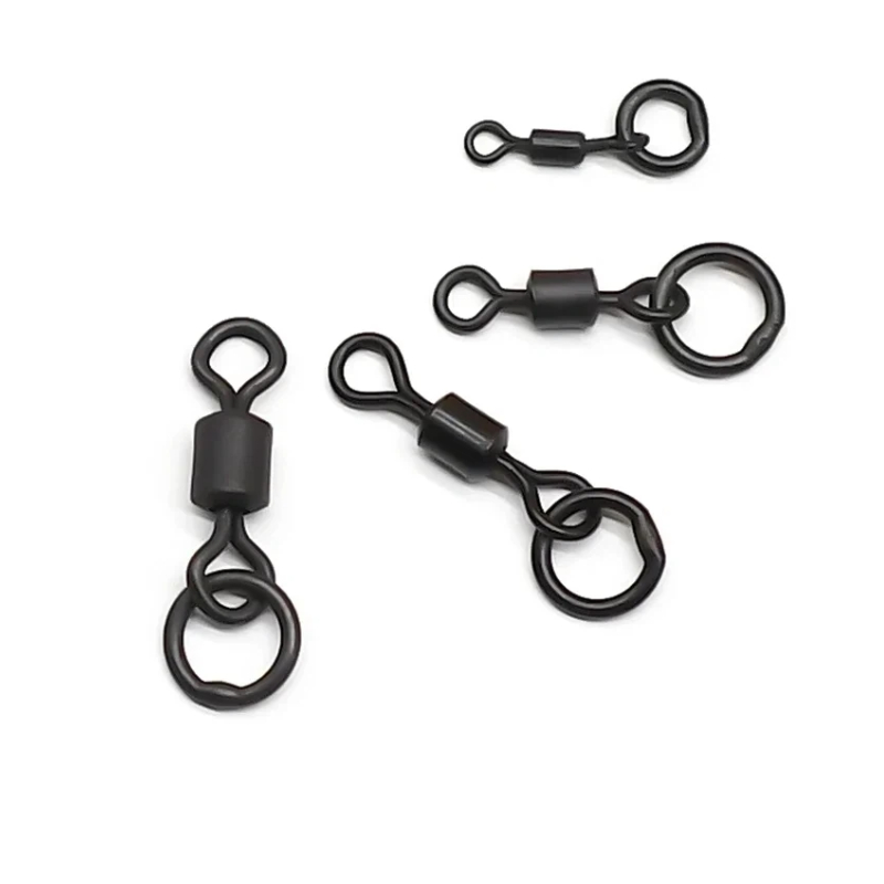 50PCS Micro Flexi Hook Swivel  - đánh giá và giá Fishing Hook Size