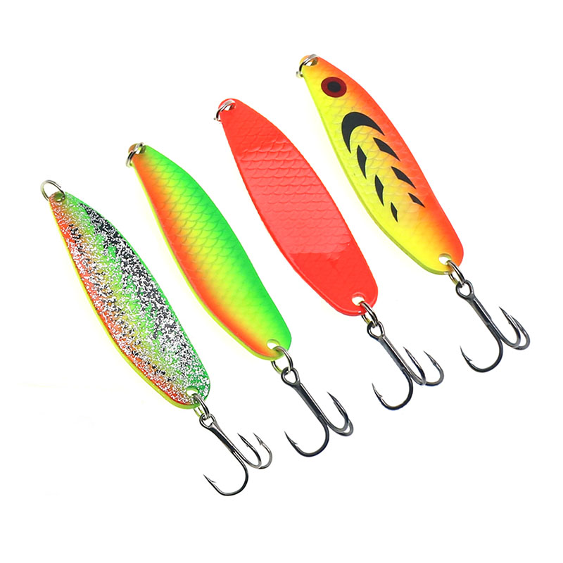 Mồi Câu Cá Kim Loại Thìa Cứng  - đánh giá và giá Fishing Hook Treble